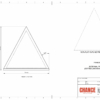 A technical design of pyramid Financial Tombstones with card embedded