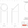 A technical design of cylinder Financial Tombstones with card embedded