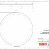 A technical design of a Disc Shaped Financial Tombstones with card embedded