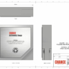 A technical design of a square Shaped Financial Tombstones with card embedded