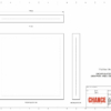 A technical design of a square Shaped Financial Tombstones with card embedded