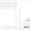 A technical design of rectangular Financial Tombstones with card embedded attached to a base